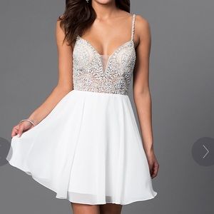 Jovani illusion dress